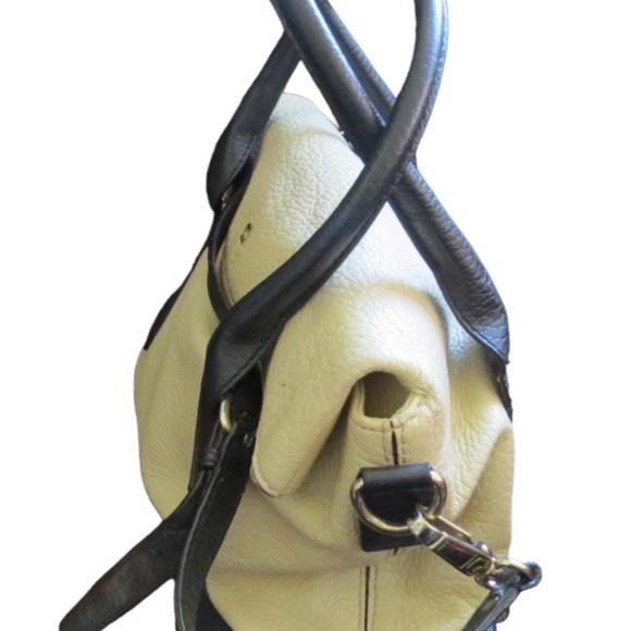 Large Pebbled Leather Kate Spade Fold Over Bag Shoulder/Satchel - Picture 4 of 6